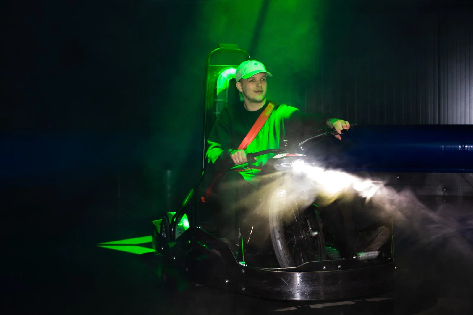 Driftkarts bij Posta7